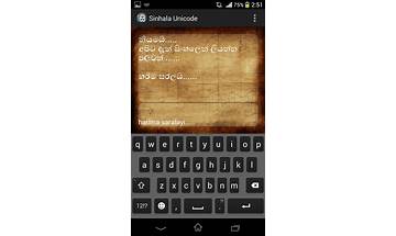 Sinhala Unicode for Android - Download the APK from Habererciyes